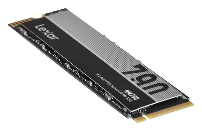 Lexar NM790 - Interne SSD - PCI Express 4.0 x 4 - NVMe M.2 - PS5 Compatibel - 2 TB