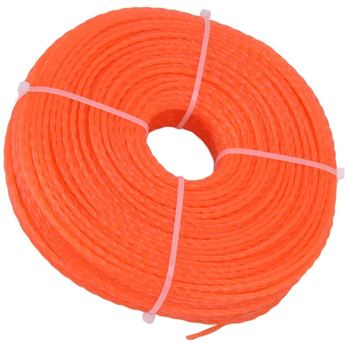 Nylon trimmerkoord 2,7 mm 100 m twistvormige trimmerlijn voor zware grasmaaiers