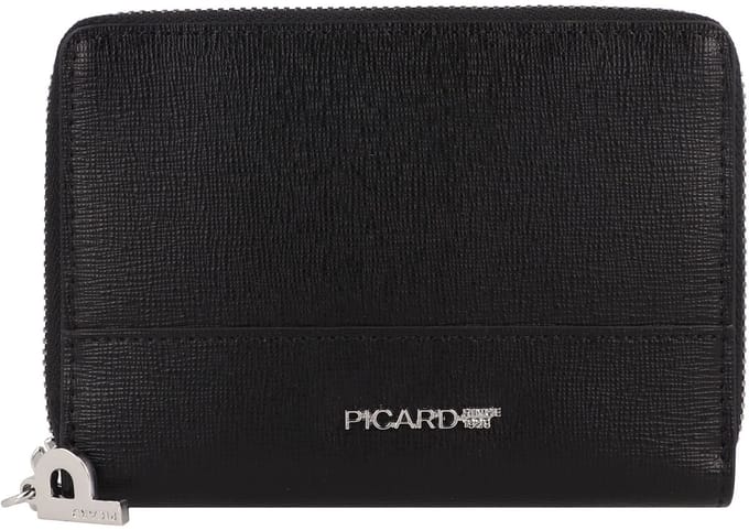 Picard Superstar Portemonnee Leer 13 cm - Dames - Horizontaal - schwarz