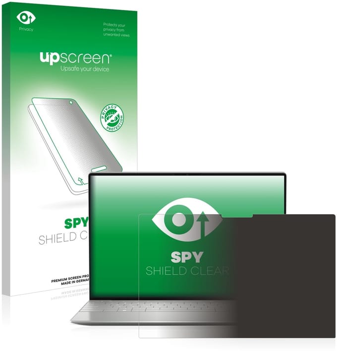 upscreen - privacy screenprotector voor Dell XPS 13 Plus 9320 Touch - Folie Beschermfolie Blauwlichtfilter