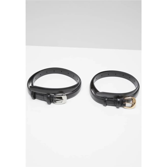 Dunne damesriem met gesp Urban Classics (x2)