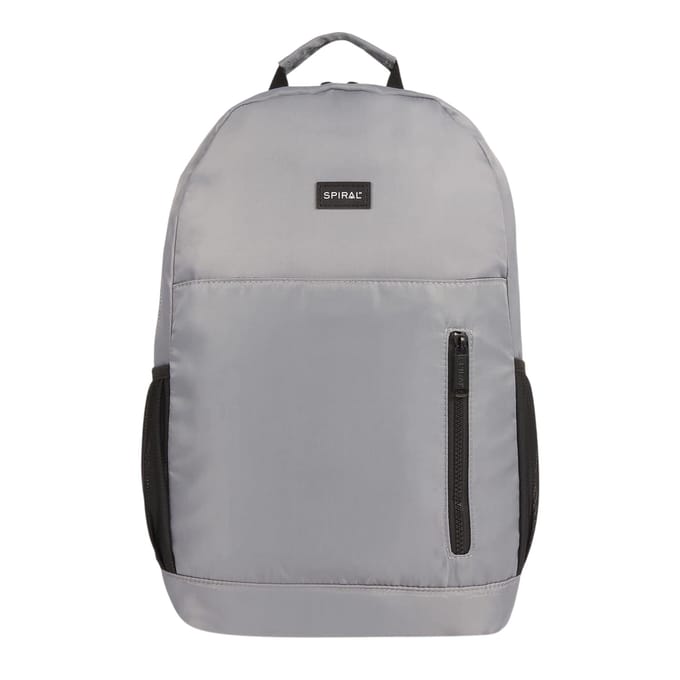 Spiral Rugzak met noklogo (Houtskool)