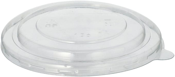 25 Soepkommen, karton 720 ml Ø 13,5 cm · 7,3 cm bruin/wit Ripple Wall
