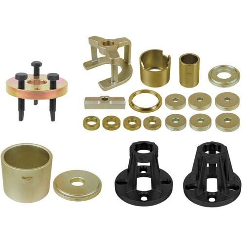 KS Tools 440.9992 Universele gereedschapsset voor de-/montage van astdelen, 24-delig