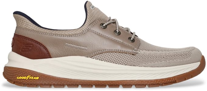 Skechers Slip-ins Meroe - Alden - Heren Instappers - Taupe