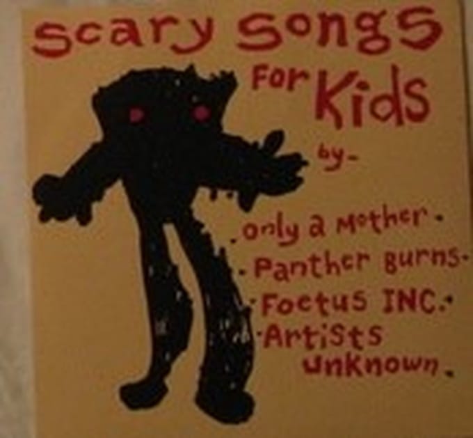 Various Artists - Scary Songs For Kids (7" Single)