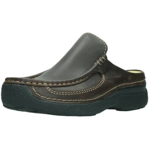 Wolky Shoe > Heren > Comfortschoenen Roll Slide men bruin leer