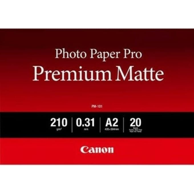 Canon Papier PM-101 / 8657B017 Premium Matte A2 - 20 sheets