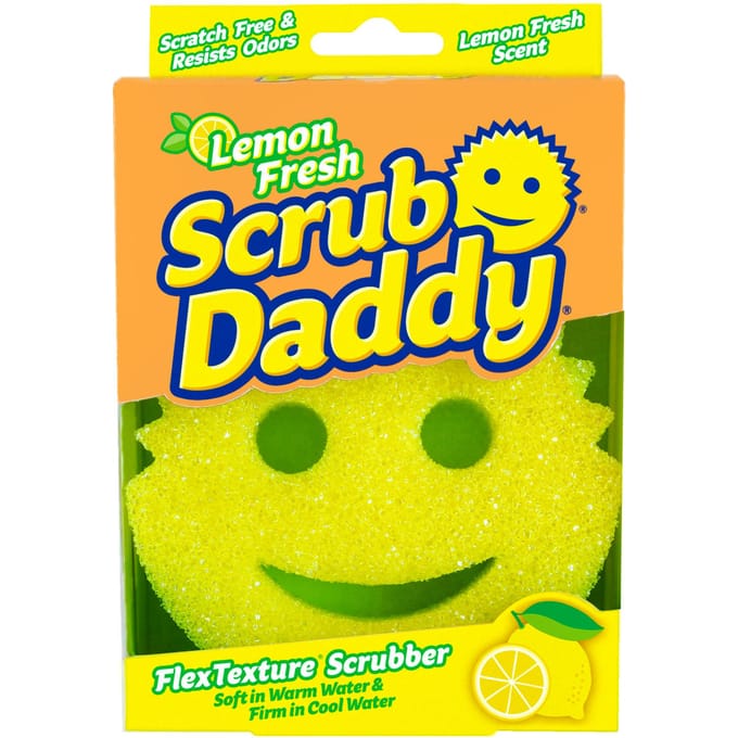 Scrub Daddy Lemon Fresh FlexTexture Schoonmaak spons