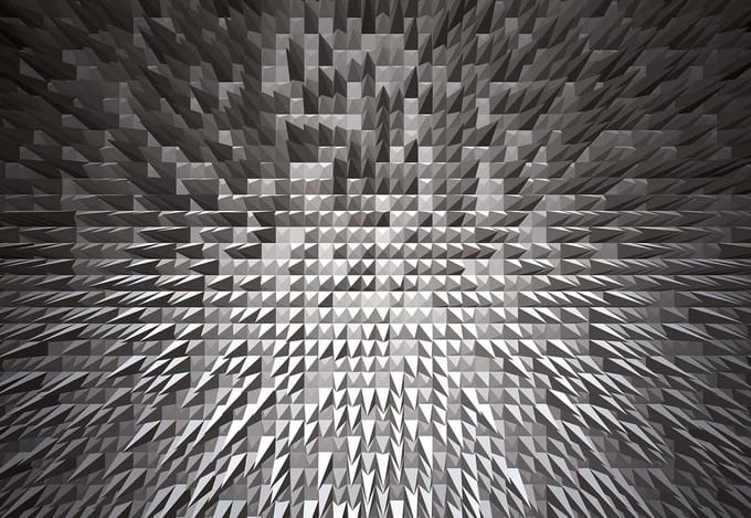 Fotobehang Abstract Art | XXL - 312cm x 219cm | 130g/m2 Vlies