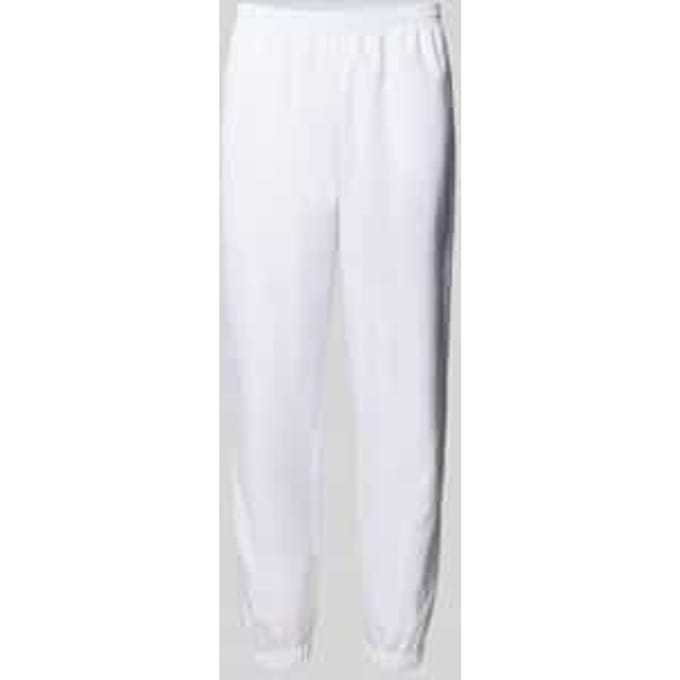Lacoste Diamond Weave Broeken Heren - Wit - Maat M