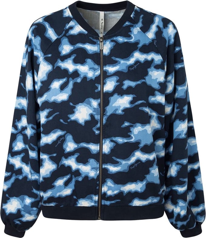 Pepe Jeans Enya Jas Blauw XL Vrouw