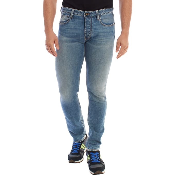 Slim fit broek 3K1J75 heren