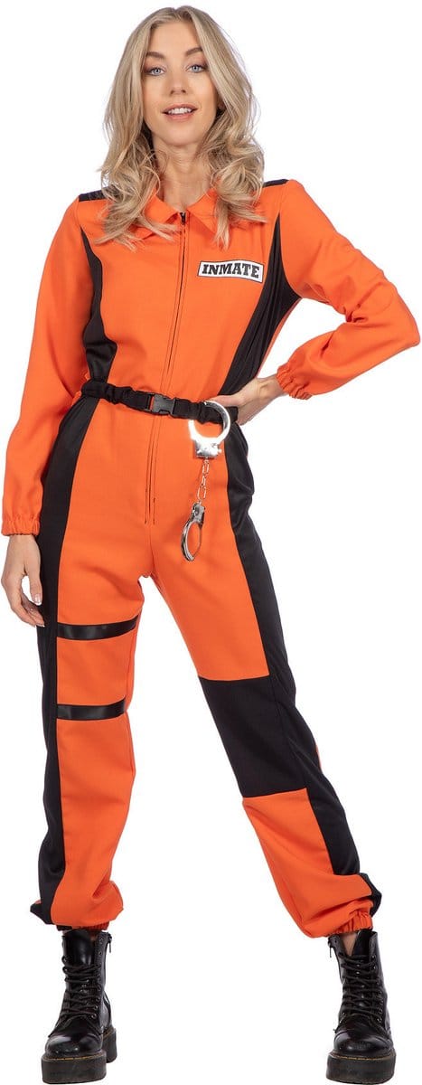 Inmate Overall Dames Oranje - Maat 36