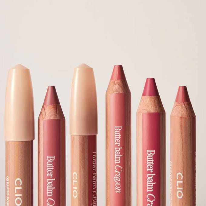 CLIO - Butter Balm Crayon Set - 15 Colors #08 Pop Art Berry