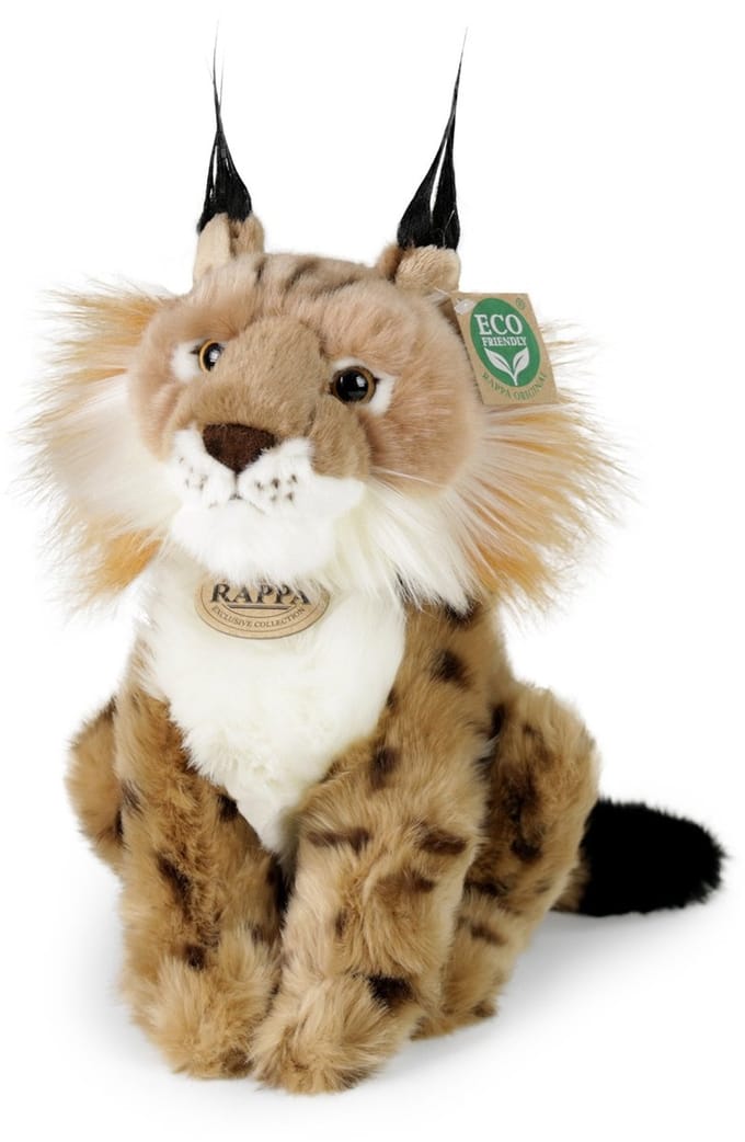 Rappa Eco Friendly Serie - Pluche Lynx - 25 cm - Zacht - Milieuvriendelijk