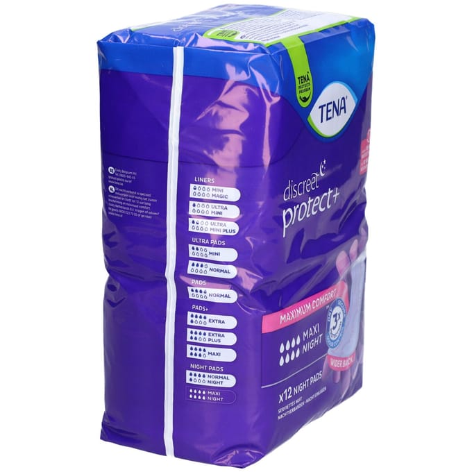 TENA Discreet Maxi Night 12 Verband