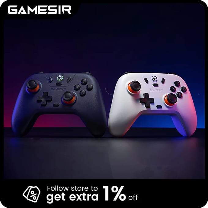 GameSir Nova Lite Switch Controller Hall Effect Gamepad voor Nintendo Switch, iPhone, Android Mobiele Telefoon, Windows PC, Steam