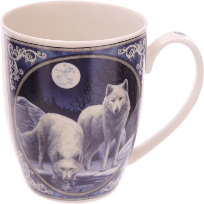Beker Witte wolven Lisa Parker - winter warrior