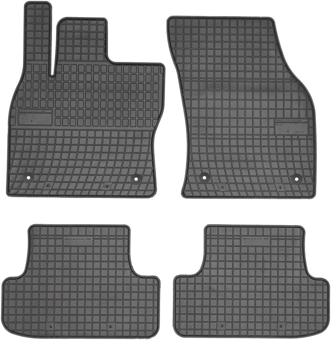 Max-Dywanik Frogum - Rubber Automatten - Audi Q2 2016 - Voorzijde - Custom Fit