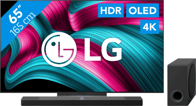 LG 65" OLED EVO C54 4K (2025) + LG DS95TR