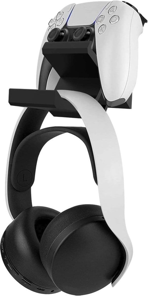 Allecto - Gaming Hoofdtelefoon Hanger - Wandmontage - Ruimte - Zwart