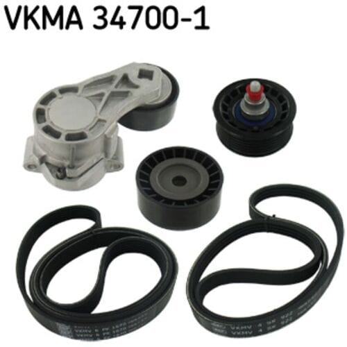 V-snaar set (met rollen) SKF VKMA 34700-1