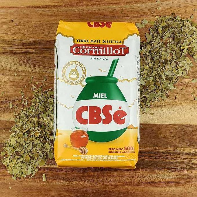 Yerba mate CBSe Miel - Honing - 500 gram