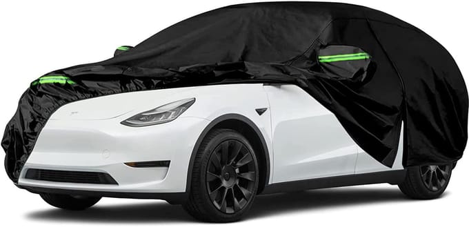 Compatibel met Tesla Model Y 2020-2024, Waterdichte Ademende Autohoes