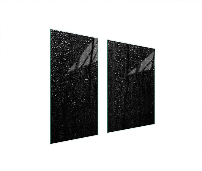 TMK ArtDeko - Snijplank - Beschermplaat - 75x52 cm - Zwart