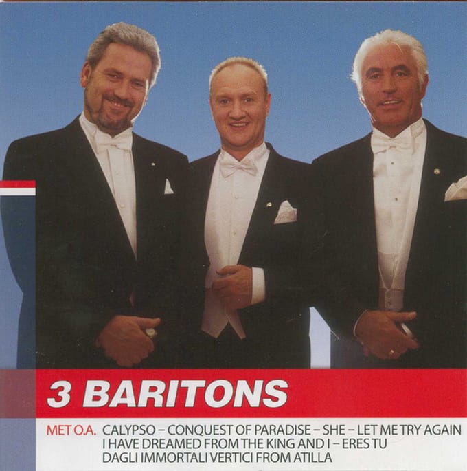 De 3 Baritons - Cd