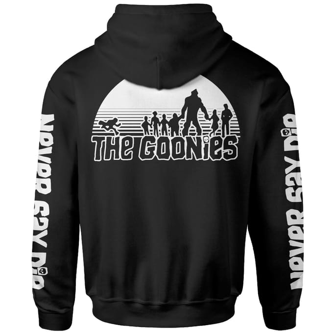 The Goonies Never Say Die Hoodie - Zwart - S