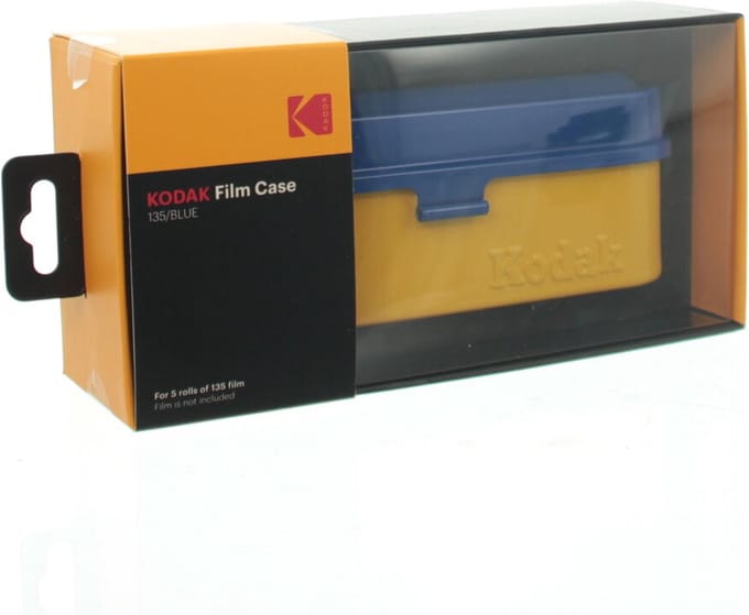 KODAK Film Steel Case Geel met rood deksel