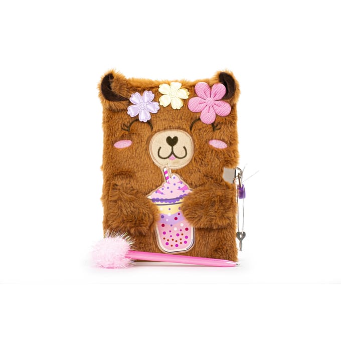 Dream Pop Fluffy Dagboek Capibara met Pompompen.