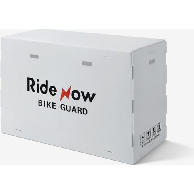 Fietskoffer met wielen voor veilige transport. Ridenow