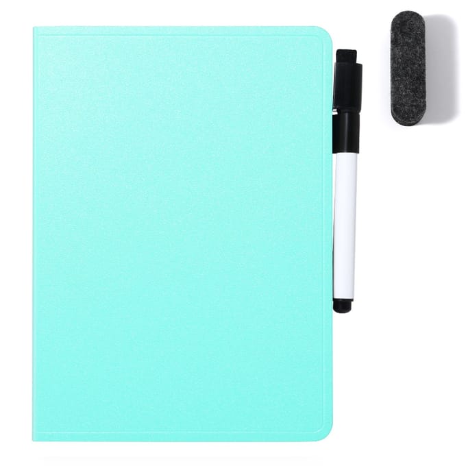 AGM Uitwisbaar notitieboek - Whiteboard notitieblok - A5 - Mint Groen