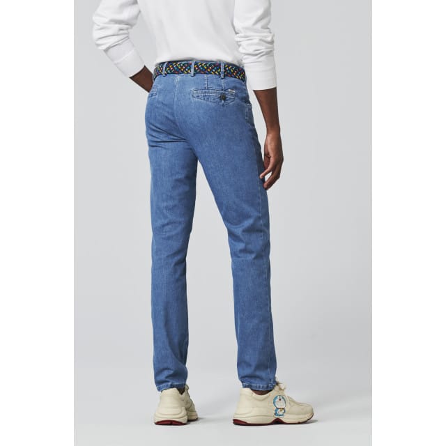 Meyer  Chino Middenblauw 4122 Dublin