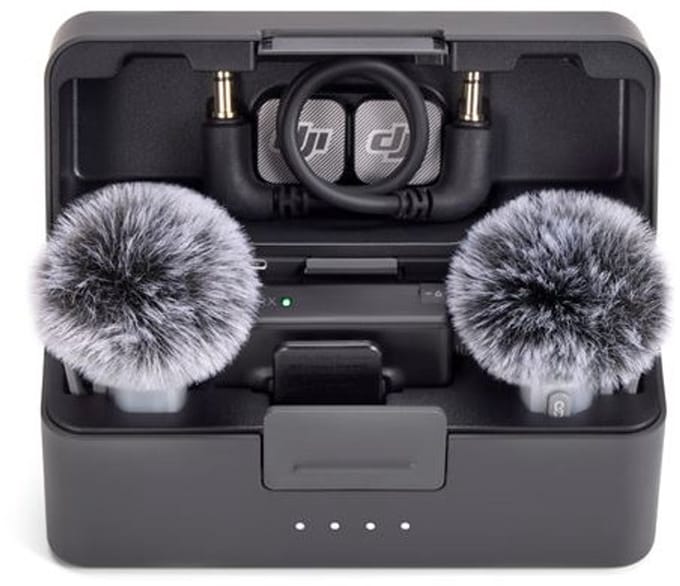 DJI – Mic Mini 2 – Draadloze microfoonset – 2 TX + 1 RX