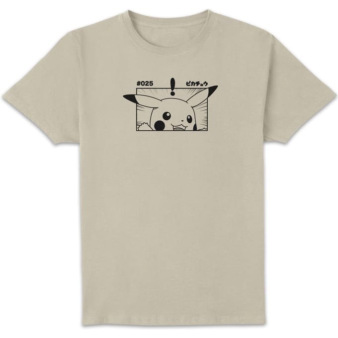 Pokémon Pikachu Unisex T-Shirt - Cream - L