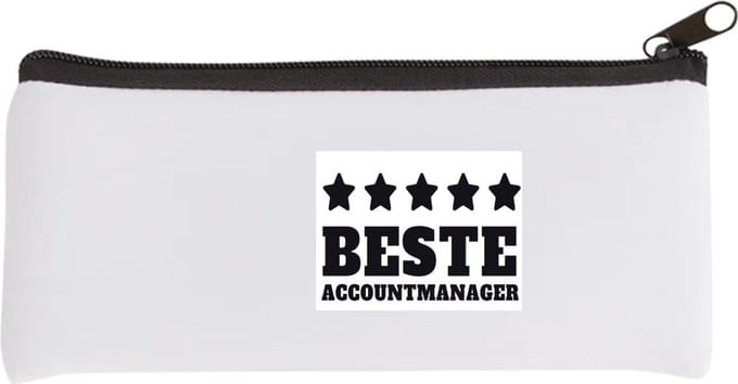 Akyol - beste accountmanager Etui - Beste accountmanager - collega - welkom - afscheid - 20 bij 9 cm