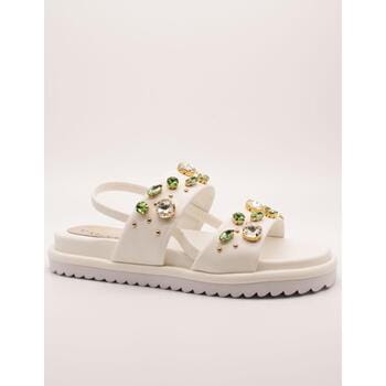 Platte sandalen Café Noir C1GD9102 Bianco