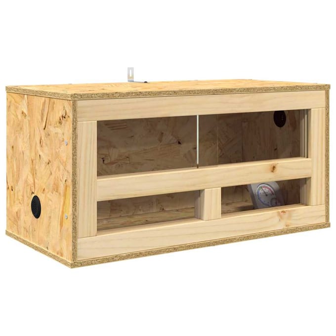 vidaXL Terrarium Bruin 60 x 30 x 30 cm OSB