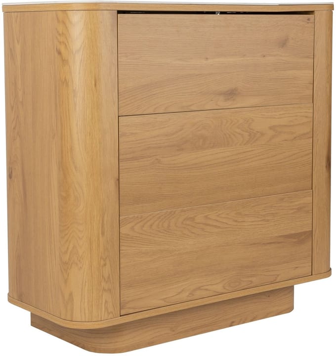 Housecraft Living Almira Ladekast Marmerlook/ Naturel
