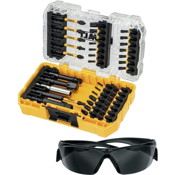 DeWalt FlexTorq Serie - Schroefbitset - 38 Stuks - Met Oogbescherming