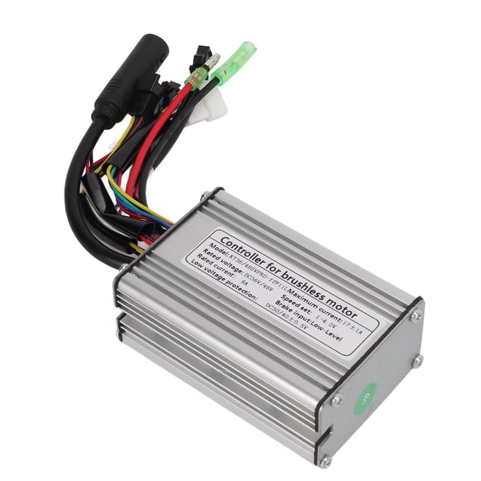Elektrische Fiets 36V48V Sinusgolf 17A Controller voor 250W 350W Motor met Lichtlijn white