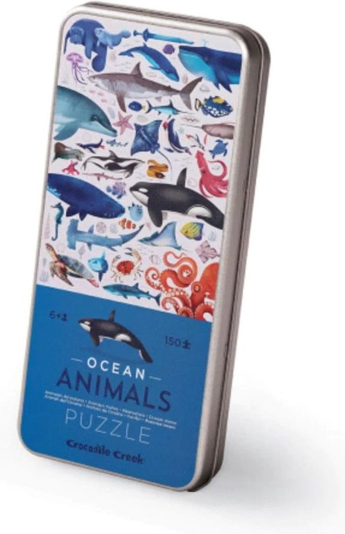 Crocodile Creek Puzzel Ocean Animals - 150 stukjes