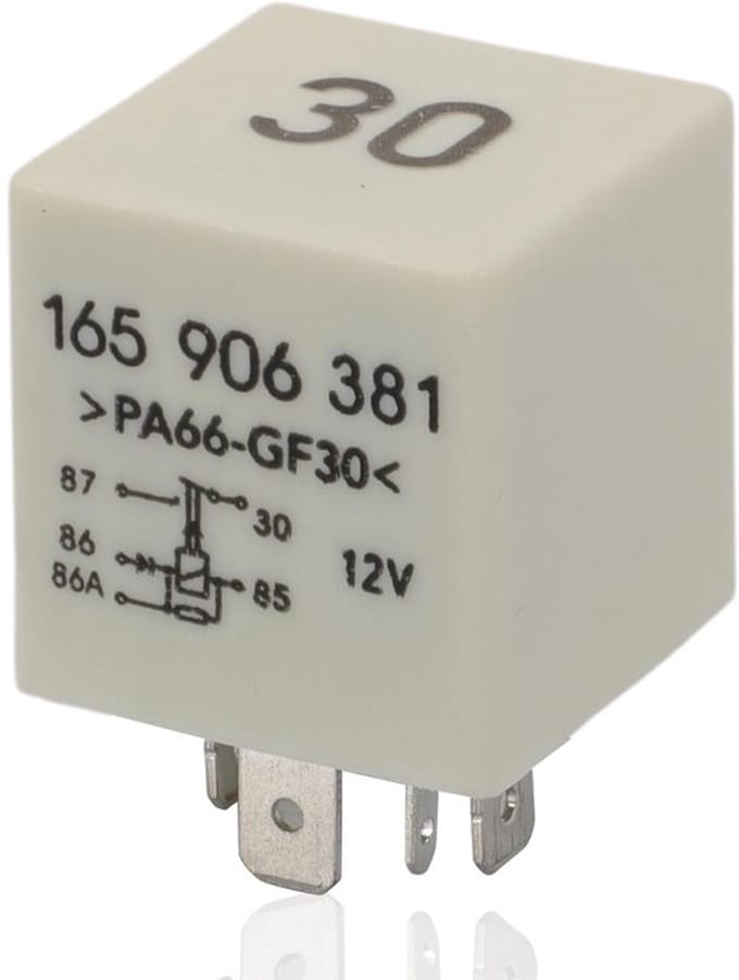 Dailygoody - Relay 3/30 - Elektronisch relais - Zwart - Audi A4 - Vw