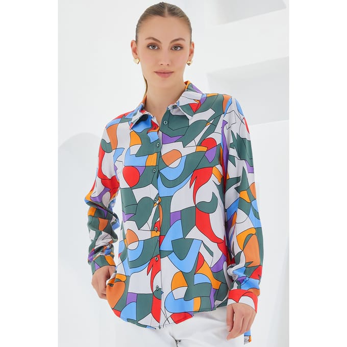 Gestreepte Lange Mouwen Shirt