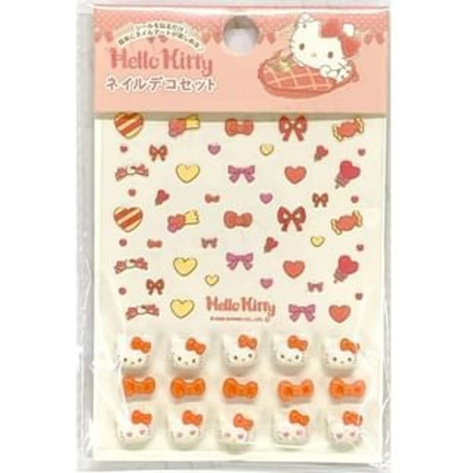 Santan - Sanrio Hello Kitty Nail Art Sticker 1 set