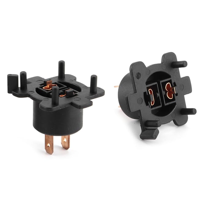 Set Achterlicht Lamp Houder Koplamp Adapter H7 Fittingen G14H51 Geschikt voor Mazda RX?8MX?5CX?7 black